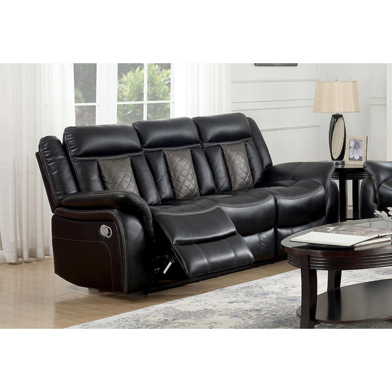 Red Barrel Studio Monica Reclining 84" Pillow Top Arms Sofa & Reviews